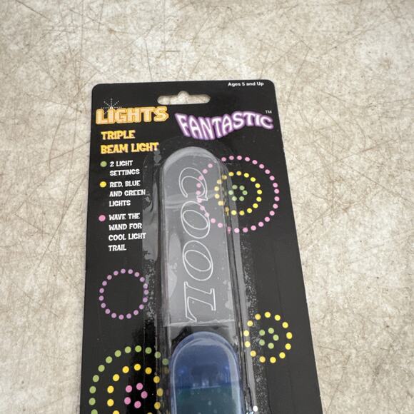 Toy Smith Fantastic Triple Beam Light Lights Red Blue & Green Lights - Picture 6 of 8